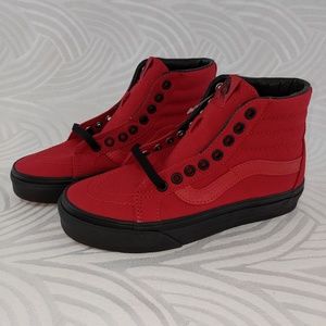 VANS Sk8-Hi Reissue Red Shoes Mens 4